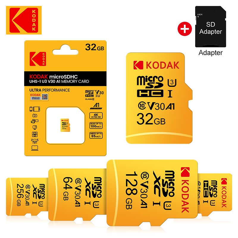 KODAK EVO Plus 256GB ޸ ī 128GB U3 4K ũ..
